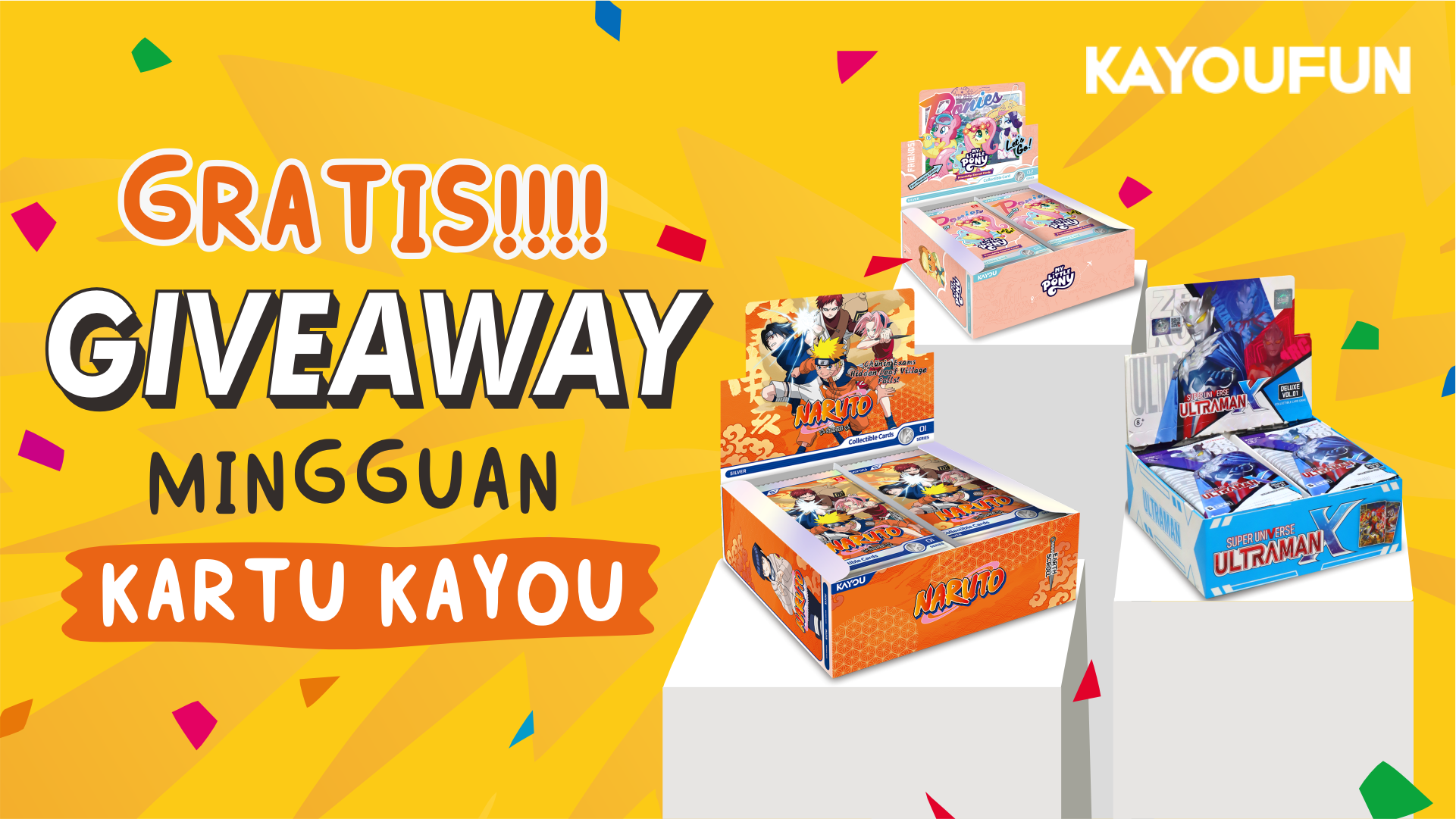 Giveaway Mingguan Kayoufun